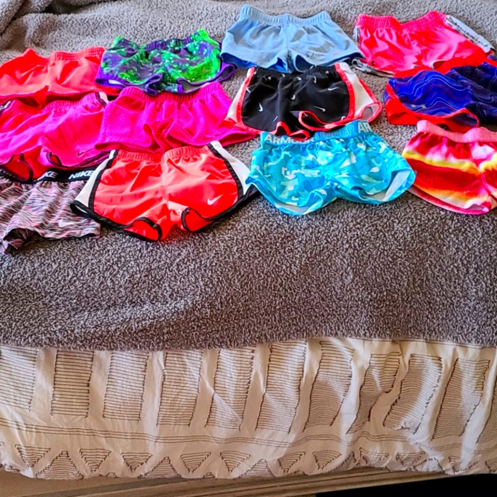 Lot 2t UA & Nike athletic shorts  *firm on price